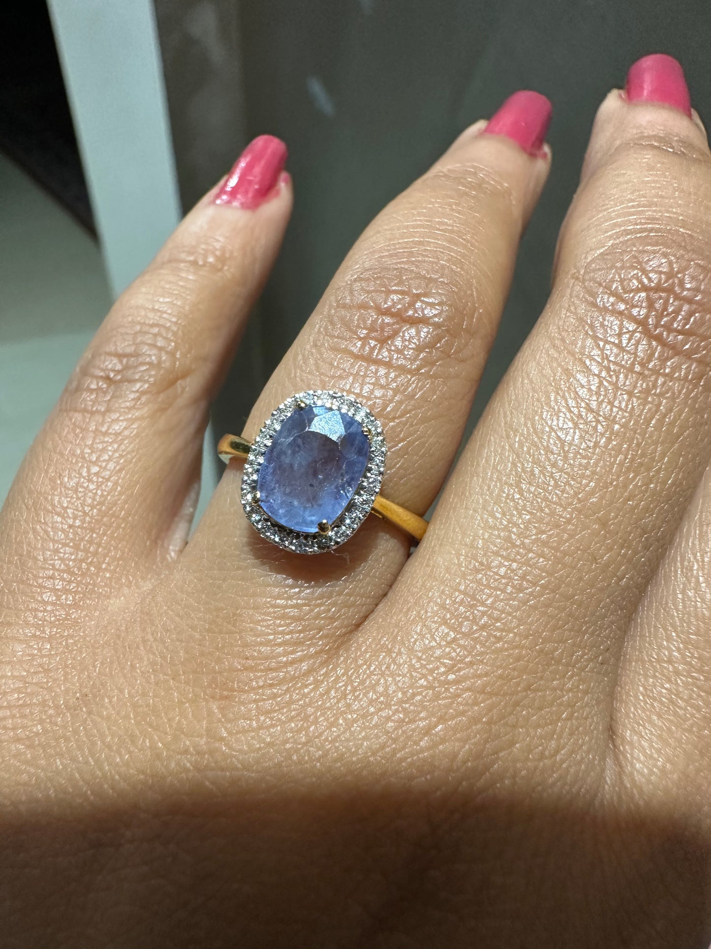 Ocean Mist Sapphire Ring โ Natural, Unheated, Unforgettable