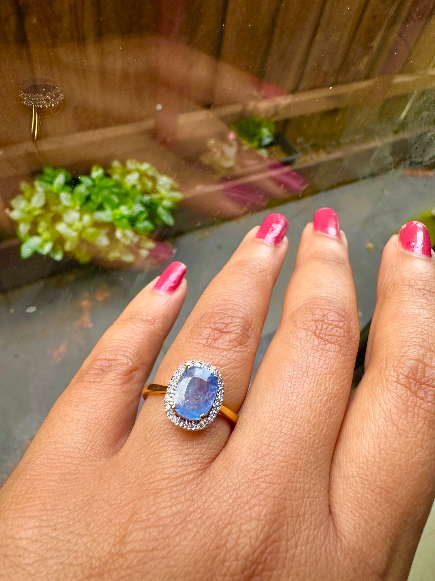 Ocean Mist Sapphire Ring โ Natural, Unheated, Unforgettable