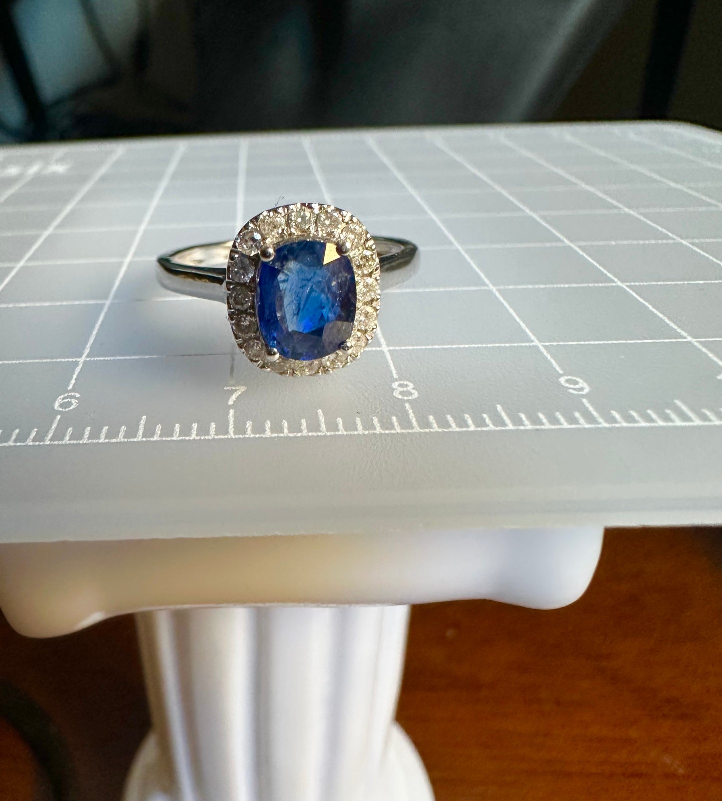 Intense Bright Quality Blue Sapphire Ring – Natural, Unheated, Unforgettable