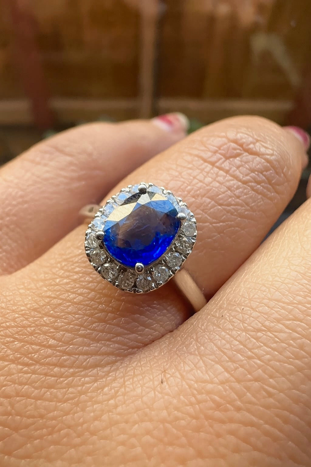 Intense Bright Quality Blue Sapphire Ring – Natural, Unheated, Unforgettable