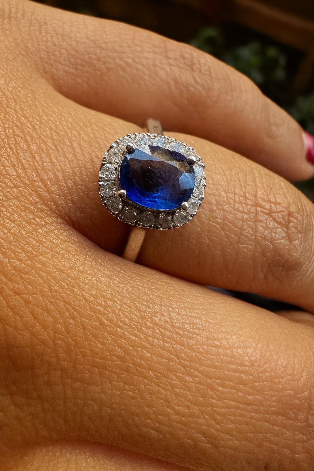 Intense Bright Quality Blue Sapphire Ring – Natural, Unheated, Unforgettable