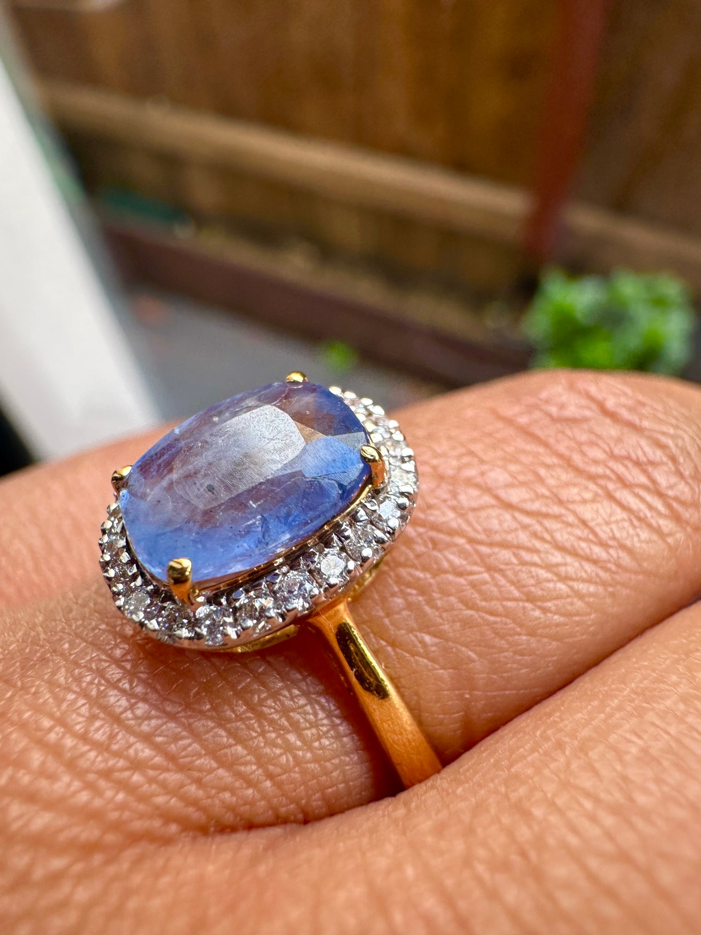 Ocean Mist Sapphire Ring โ Natural, Unheated, Unforgettable