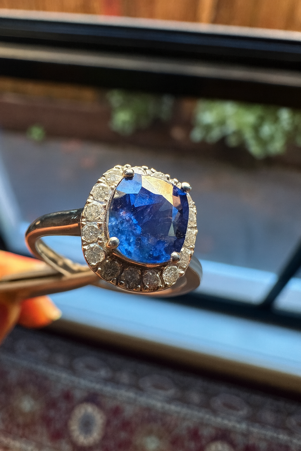 Intense Bright Quality Blue Sapphire Ring – Natural, Unheated, Unforgettable