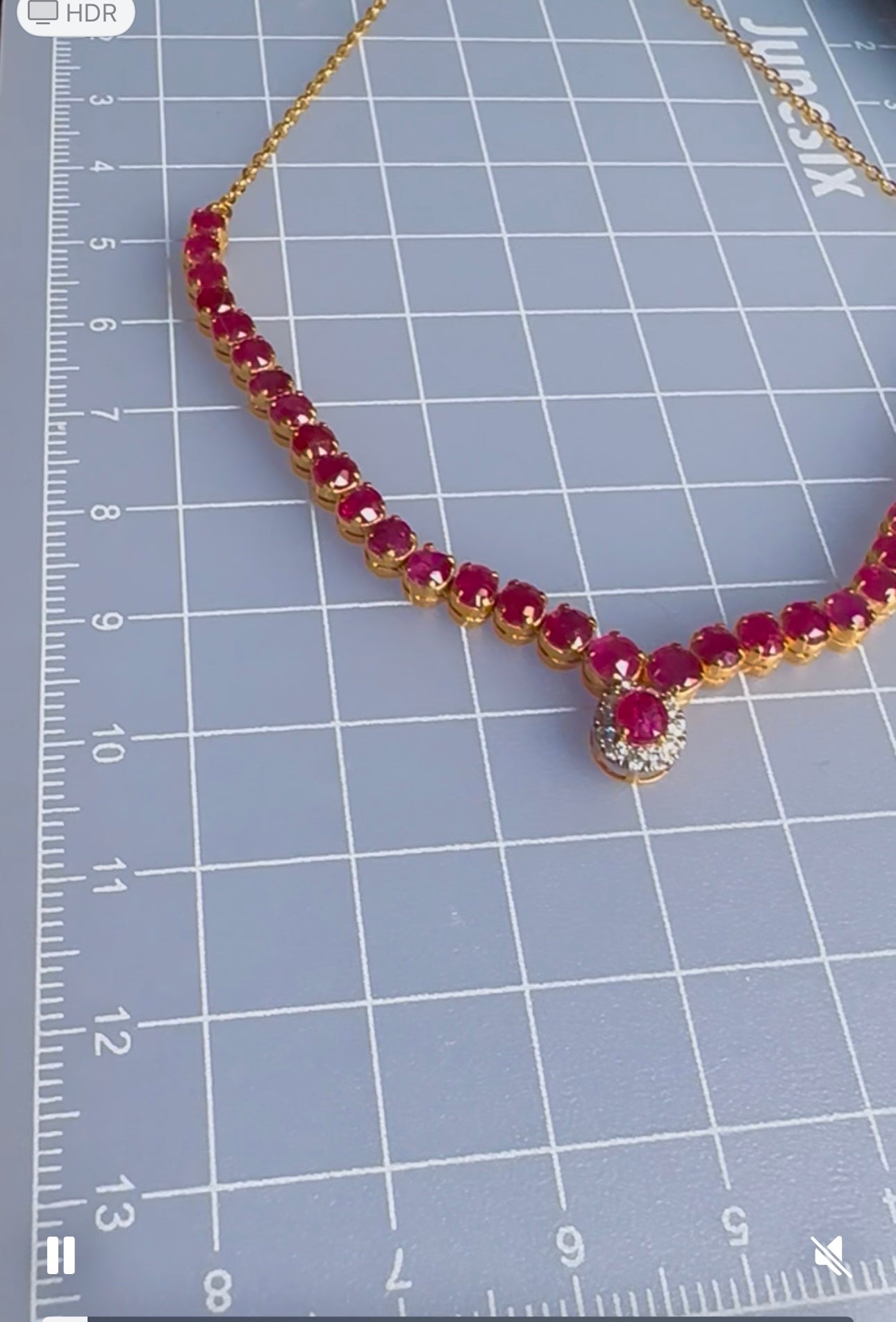 Eternal Red Elegance – Natural Unheated Burmese Ruby, Natural Diamonds & 18K Gold Masterpiece