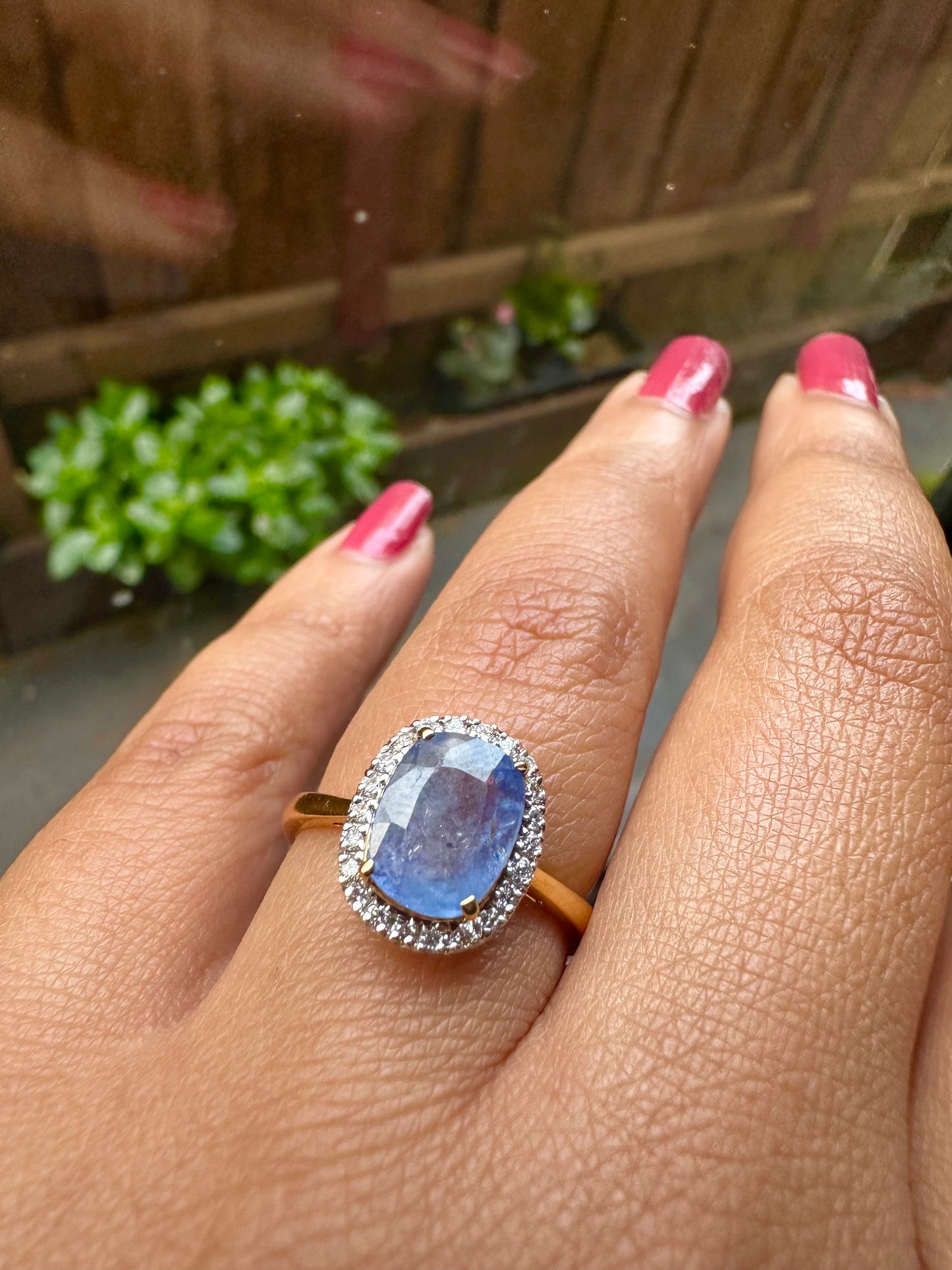 Ocean Mist Sapphire Ring โ Natural, Unheated, Unforgettable