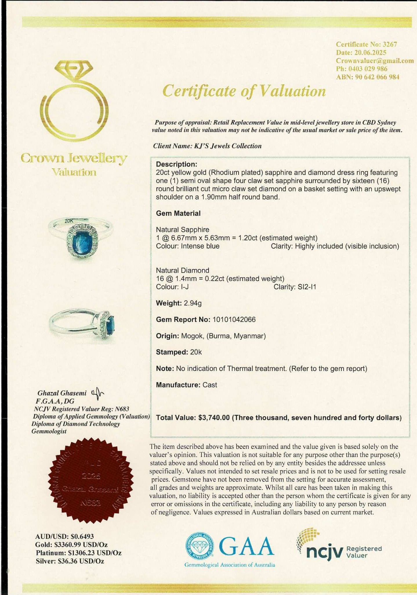 Intense Bright Quality Blue Sapphire Ring – Natural, Unheated, Unforgettable